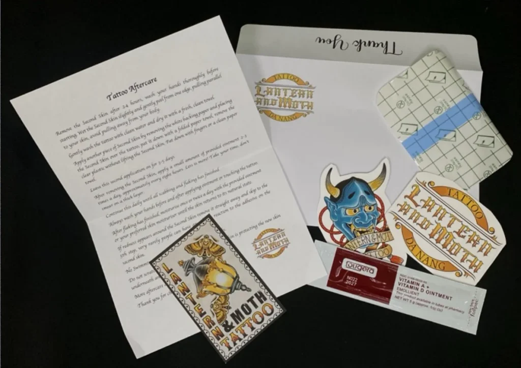aftercare-pack-provided-by-lantern-and-moth-tattoo-da-nang-vietnam