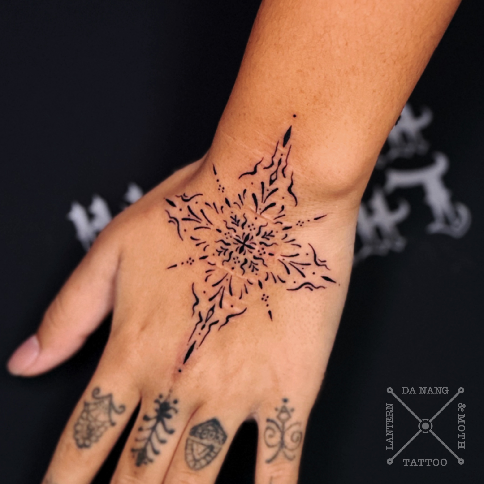 Ornamental-design-Da-Nang-tattoo-studio
