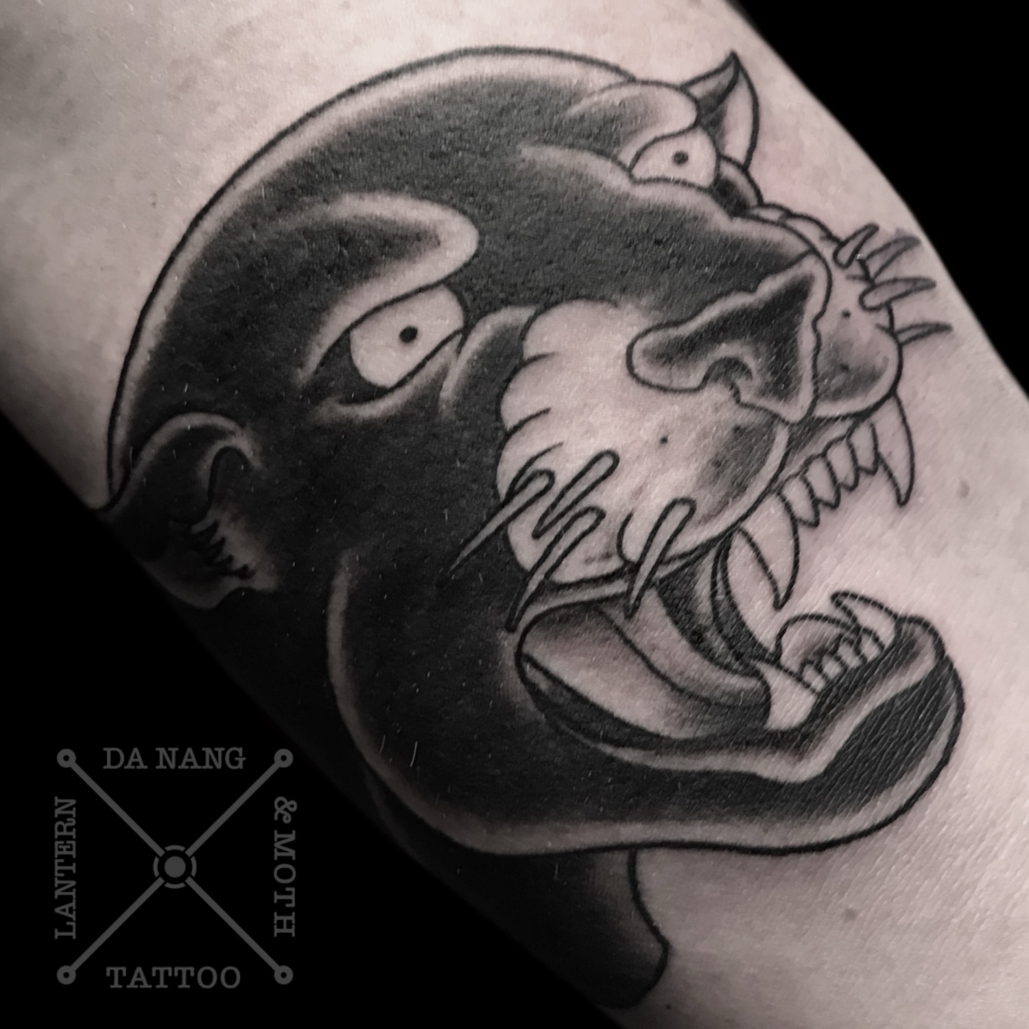 Trad_panther_tattoo