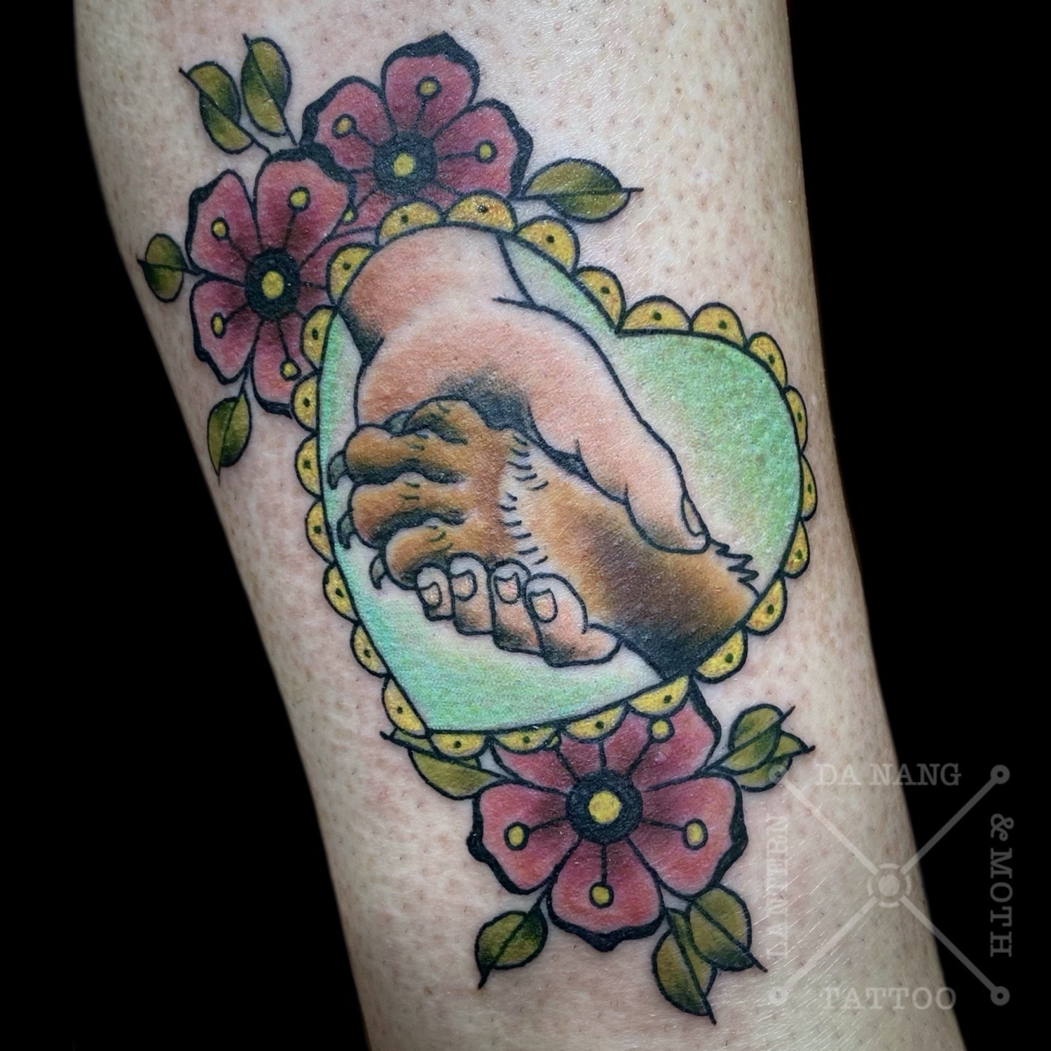 Pet memorial tattoo