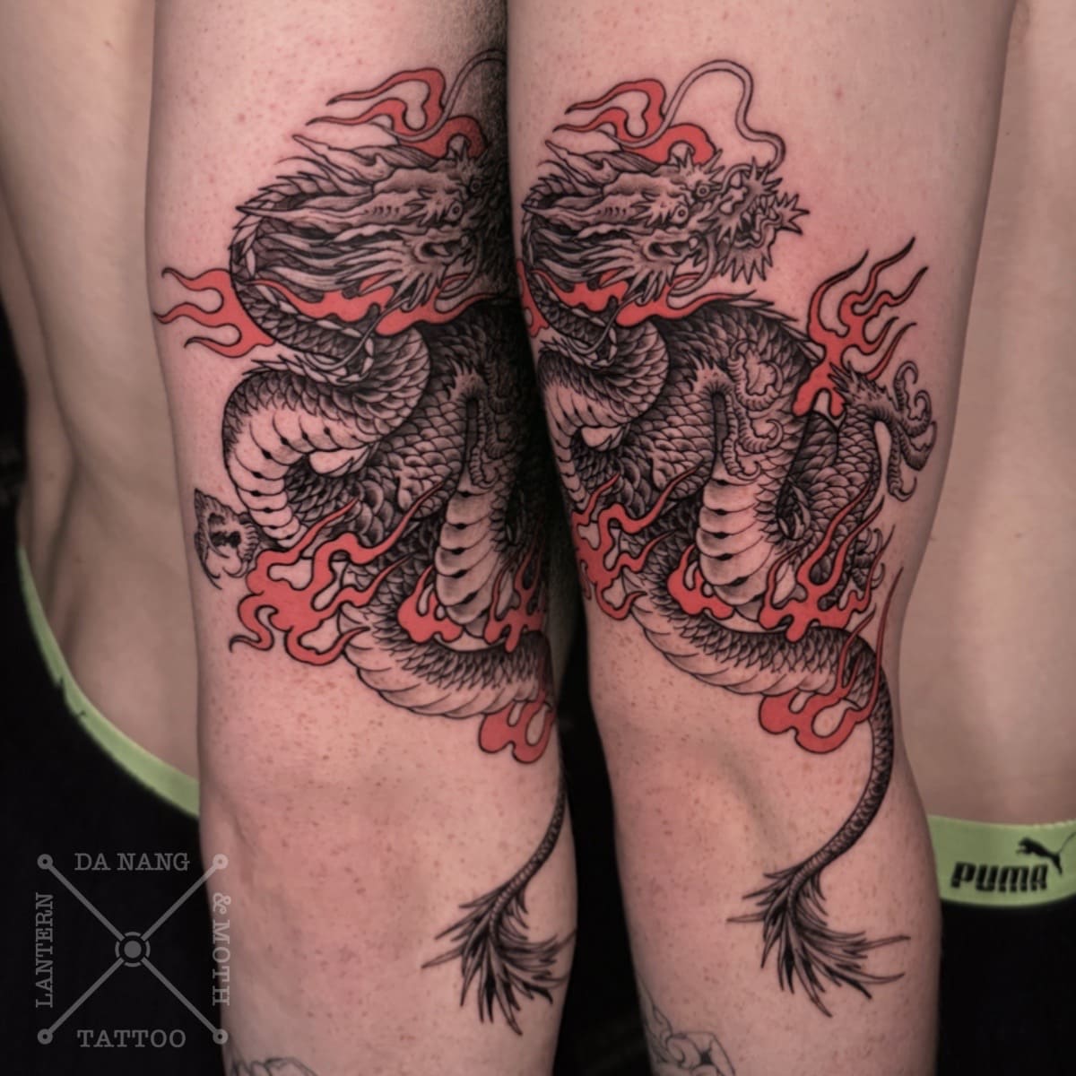 black-and-red-japanese-dragon-design-danang-tattoo-studio-lantern-and-moth.